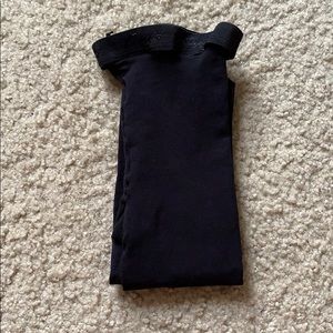 Black Convertible Ballet Tights